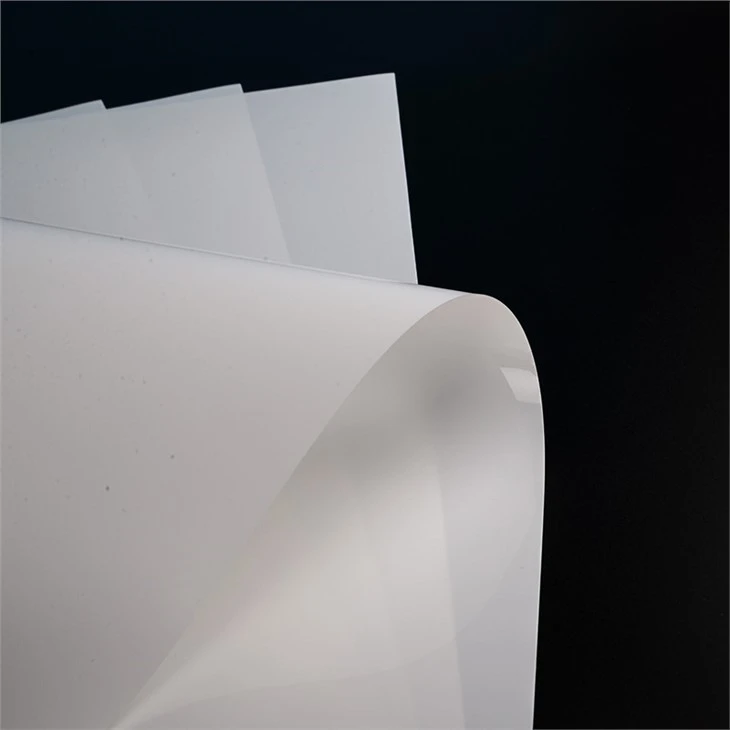 Screen Printing Milky PP Film For LASER PRINTER